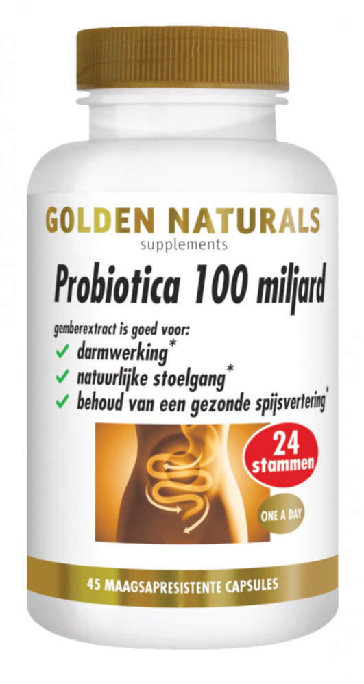 Golden Naturals Probiotica 100 Miljard Capsules