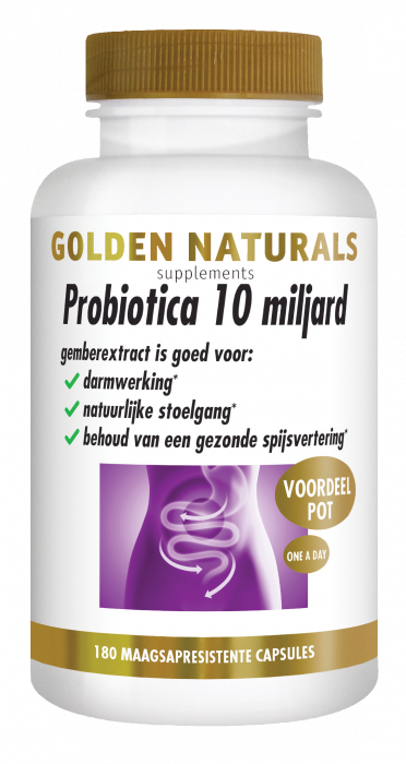 Golden Naturals Probiotica 10 Miljard Capsules