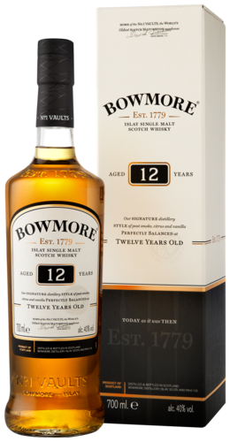 Bowmore 12 Years Single Malt Whisky 70CL