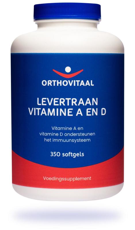 Levertraan vitamine a en d 350sft
