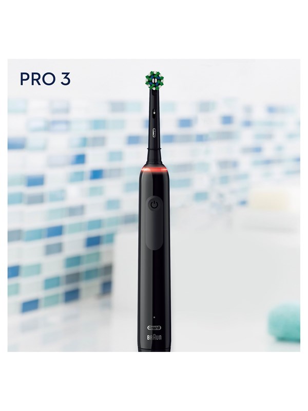 Pro 3 3000 Cross Action Tandenborstel Zwart