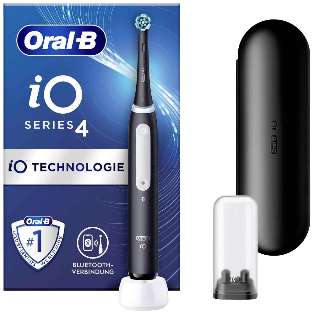 Oral B iO Series 4 met Reis etui Tandenborstel Zwart