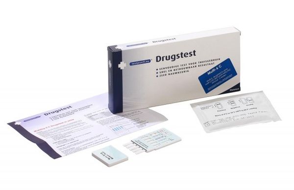 Drugstest Urine Multi C6 4st