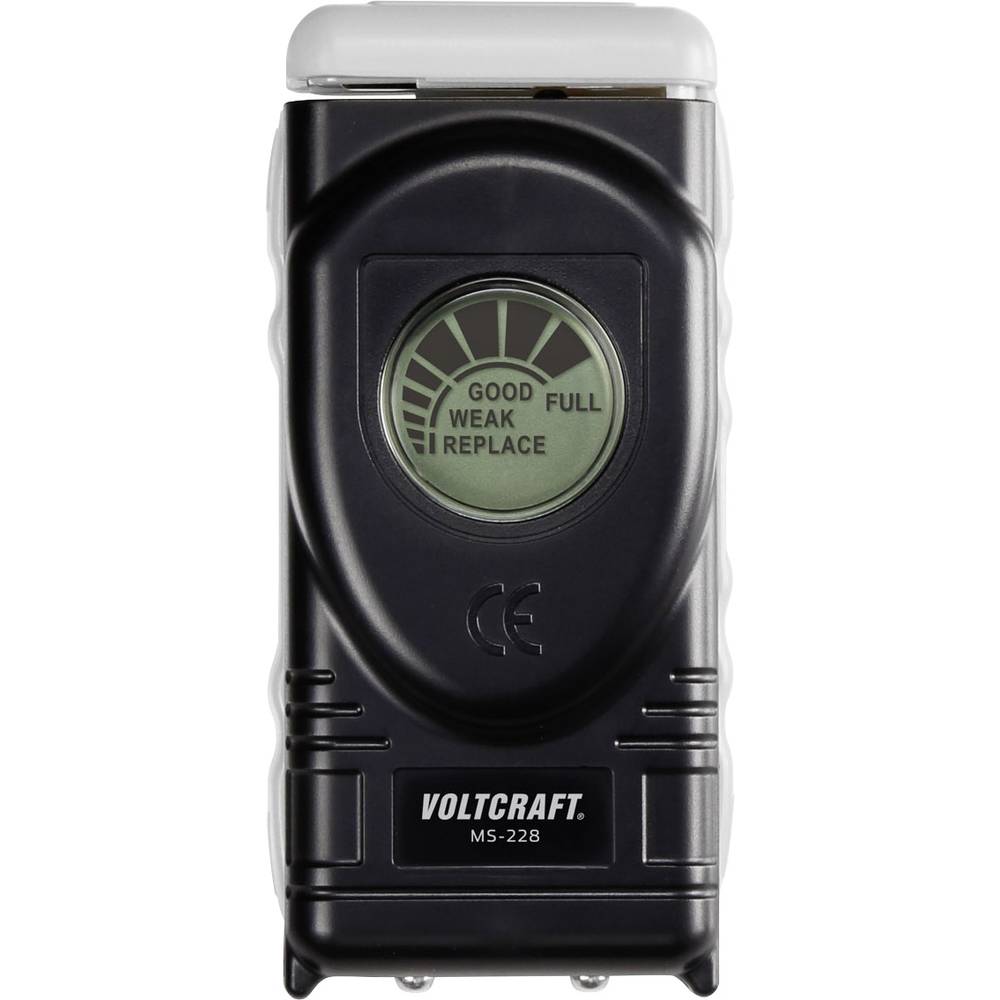 Batterijtester MS228 Meetbereik (batterijtester) 1.5 V, 1.55 V, 9 V Batterij MS228