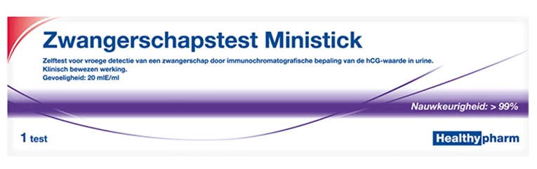 Healthy Zwangerschapstest Mini