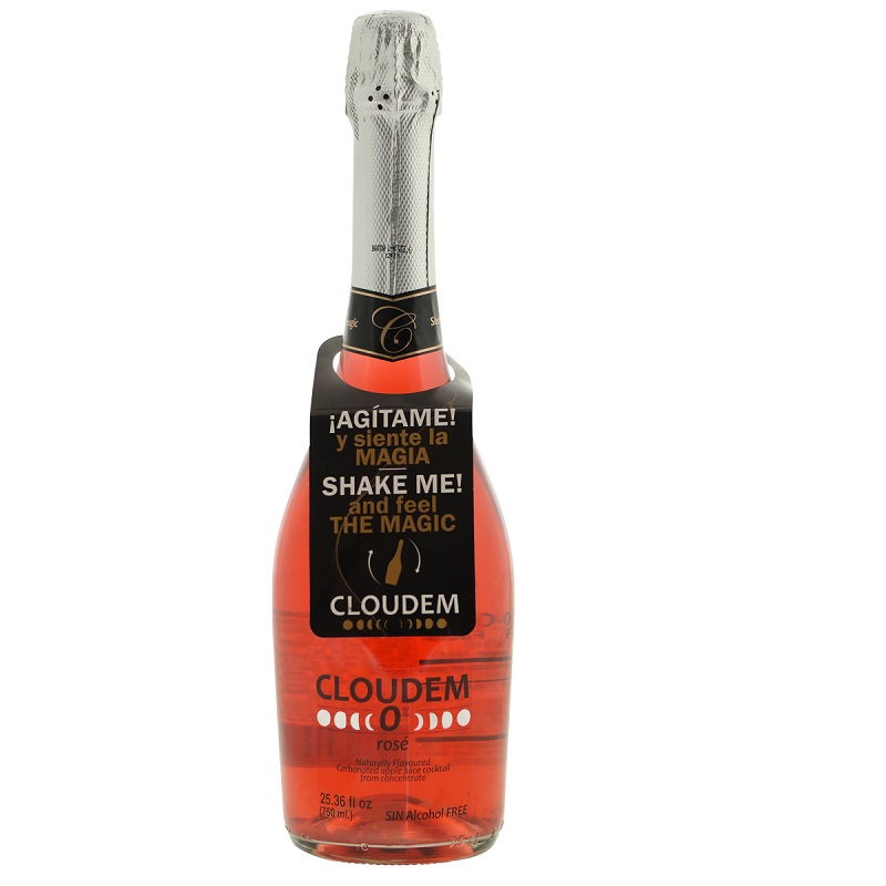 Cloudem Magic Rosé Framboos 0% Alcoholvrij