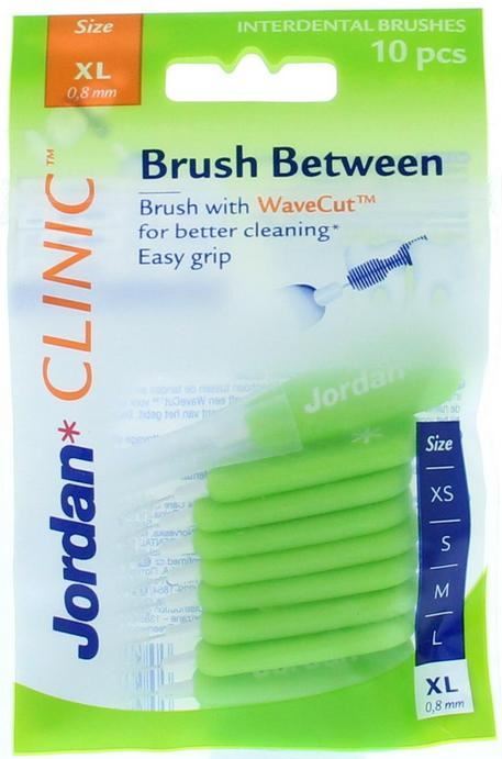Brush between xl 0.8 mm 10 stuk