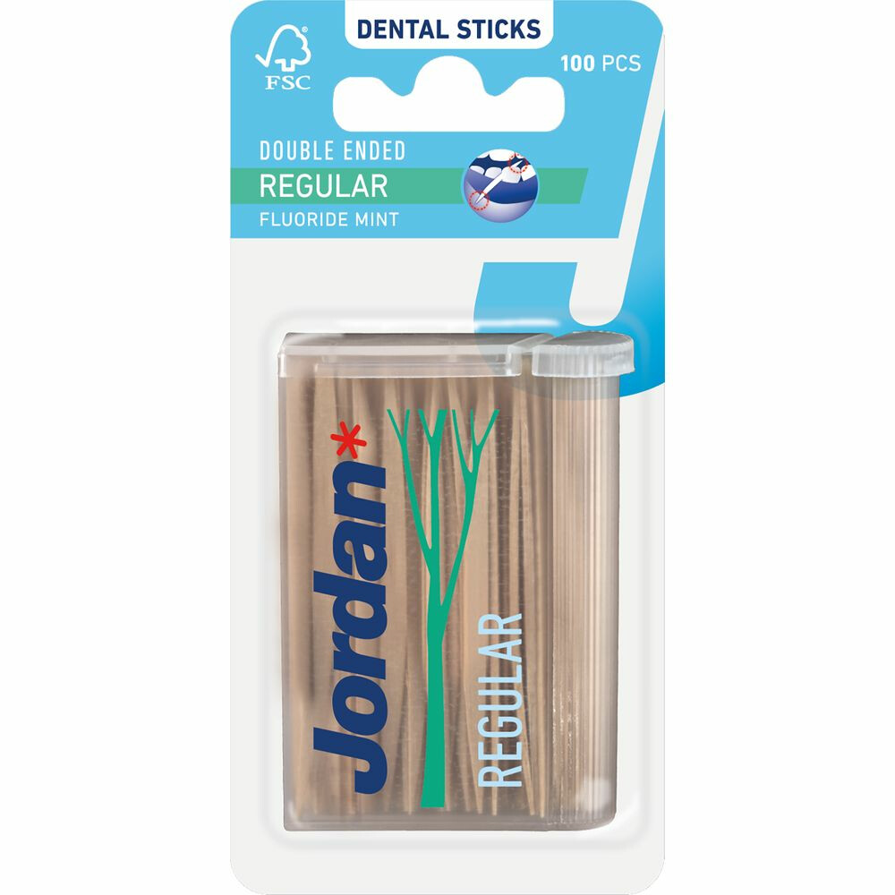 3x  Tandenstokers Double Ended Regular 100 stuks