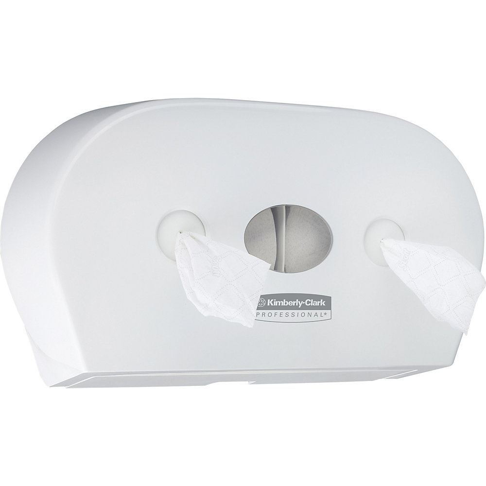 Scott Control™-minidispenser voor toiletpapier 7186, centrale afgifte, kunststof, wit