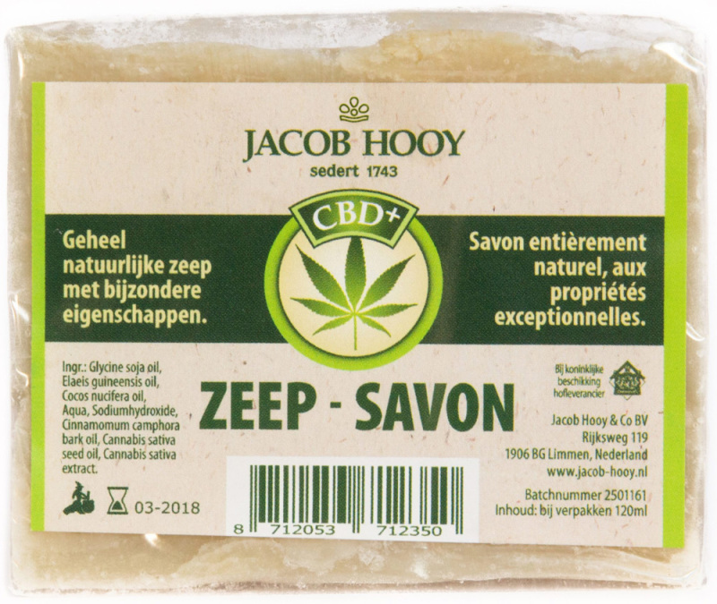 Jacob Hooy Cbd zeep 120ml