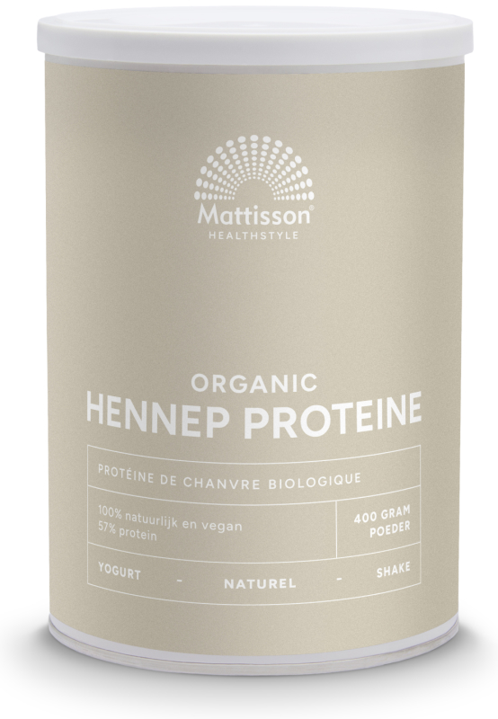 Biologische hennep proteïne 400g