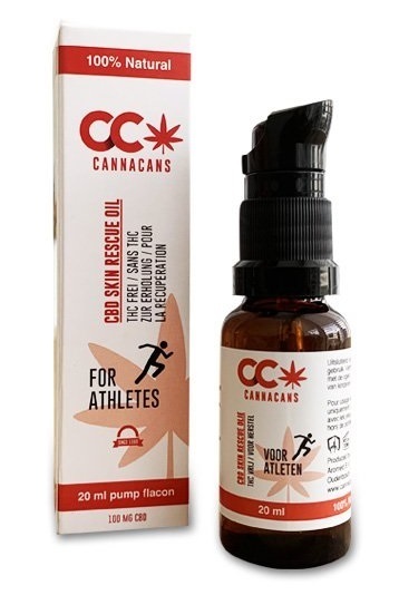Cbd sos rescue olie atleten 20ml