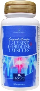 L-lysine & l-prolin 480mg 90vc