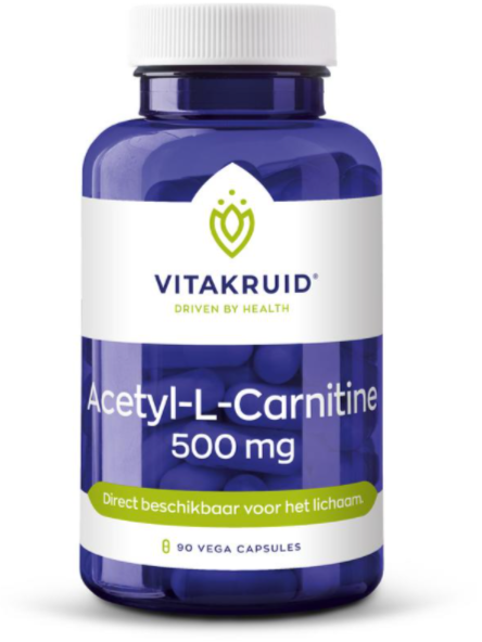 Acetyl-l-carnitine 500 mg 90 Vega Capsules