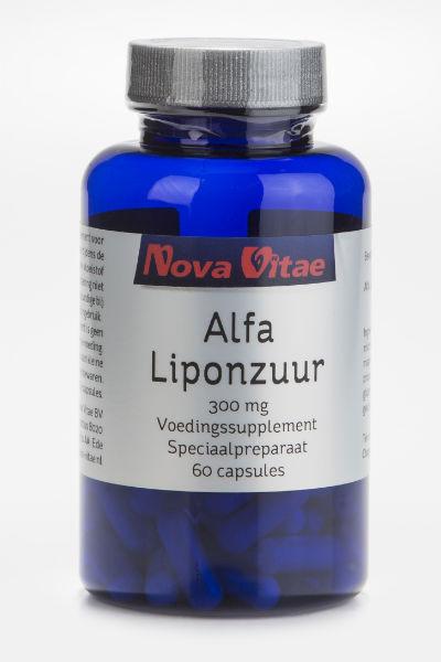 Alfa liponzuur 300 mg 60 capsules