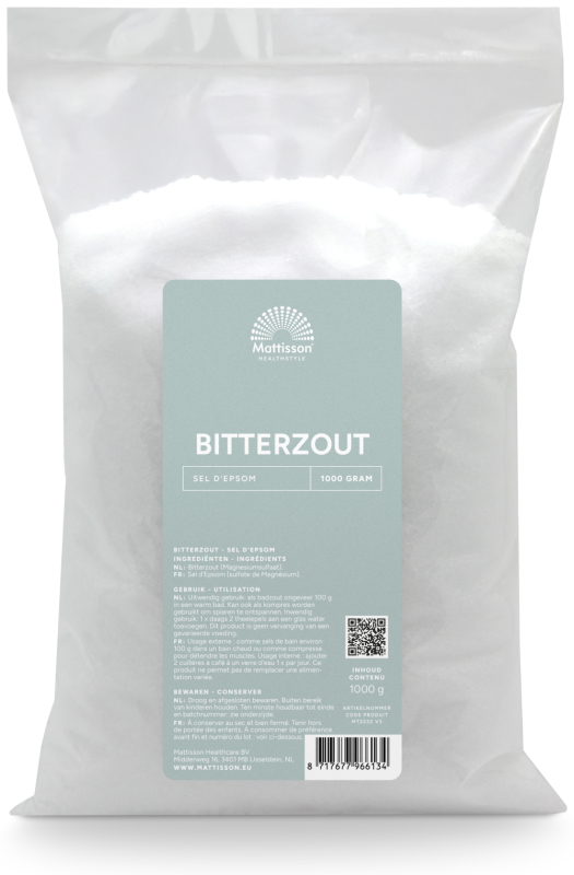 Bitterzout epsom navulzak 1000g