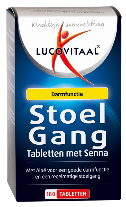 Stoelgang met senna 180 tabletten
