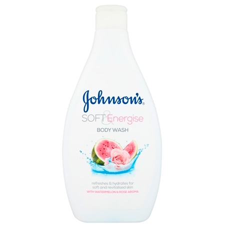 Johnson's Zachte & Energieke Watermeloen & Roos Body Wash - 400ML