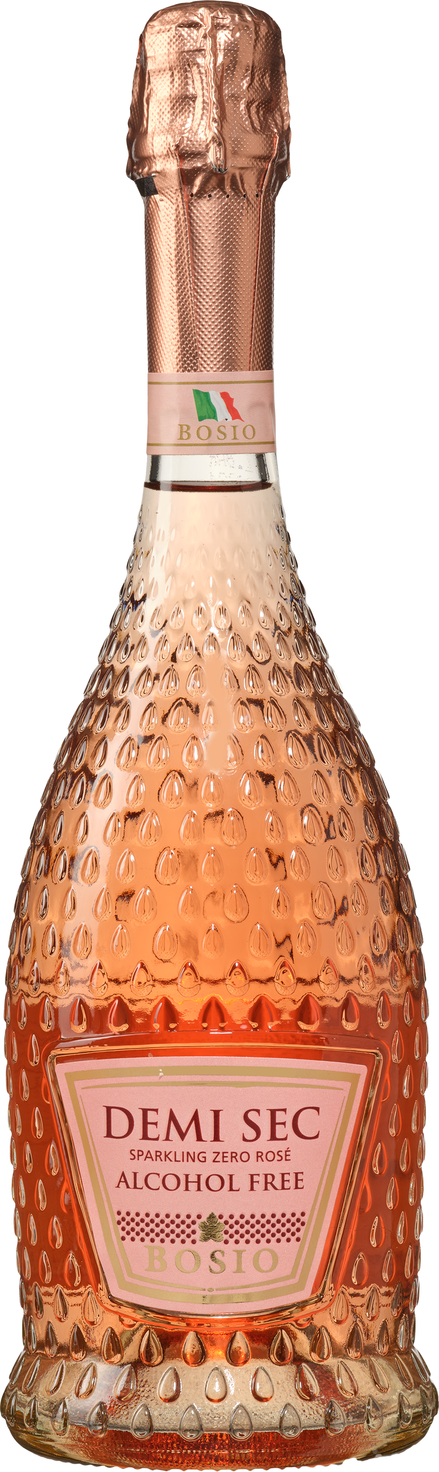 Bosio Demi Sec Sparkling Zero Rosé Alcoholvrij (3 flessen)