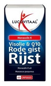 Rode gist rijst + visolie en q10 63ca