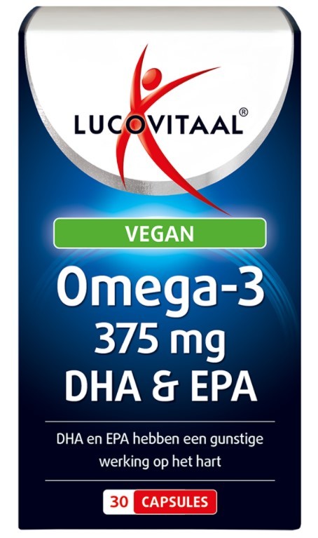 Omega-3 375mg epa & dha vegan 30 capsules
