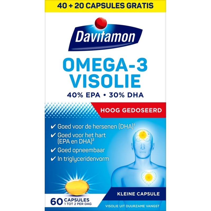 Omega-3 visolie 60 capsules