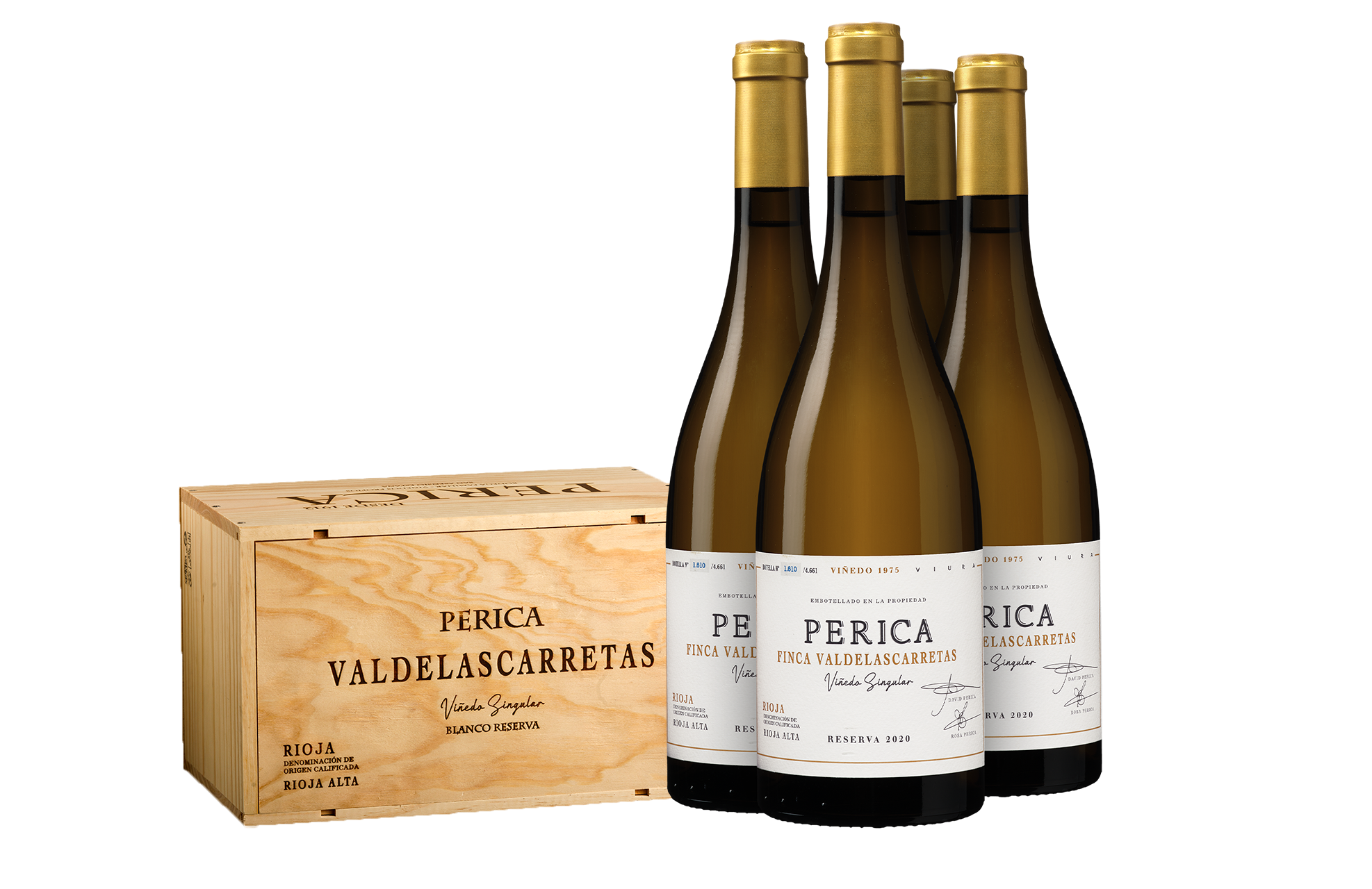 Perica Finca Valdelascarretas Rioja Alta Blanco Reserva