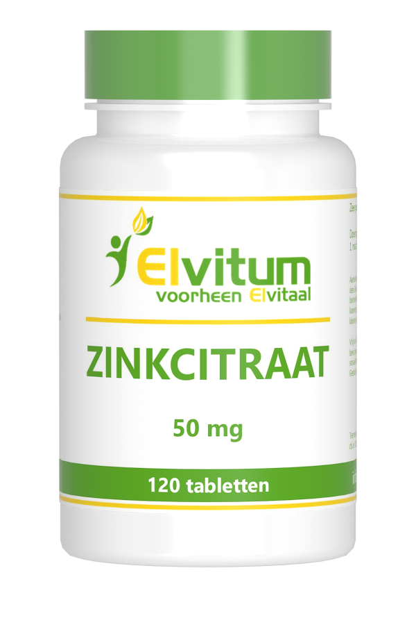 Zink Citraat 50mg Tabletten