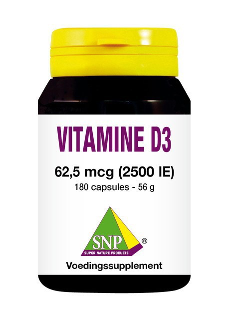 SNP Vitamine d3 2500ie 180 Capsules
