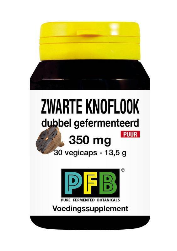 Zwarte knoflook dubbel gefermenteerd 30 Vegan Capsules