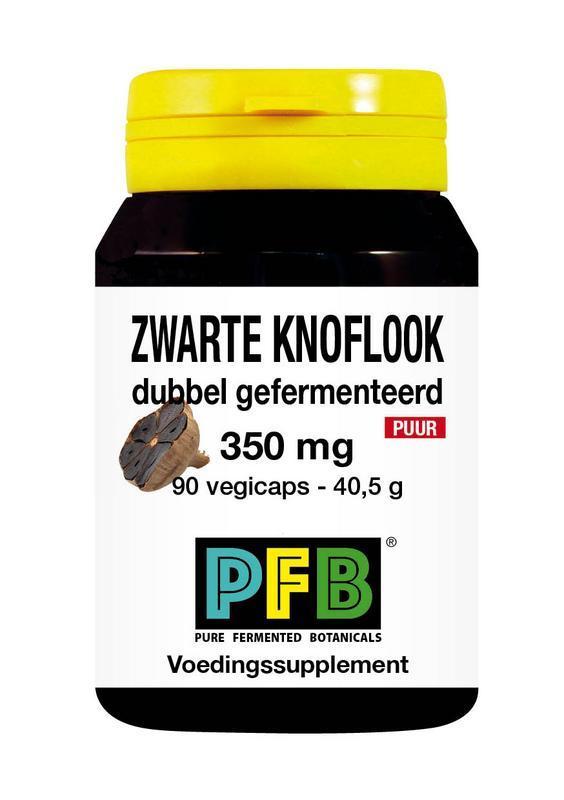 Zwarte knoflook dubbel gefermenteerd 90 Vegicaps
