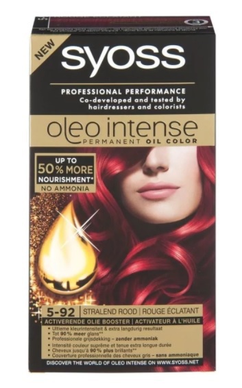 Syoss Oleo intense 5-92 stralend rood 1 stuk