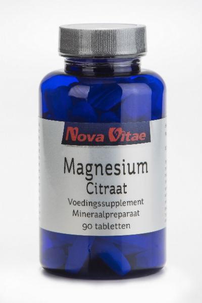 Nova Vitae Magnesium citraat 90tab