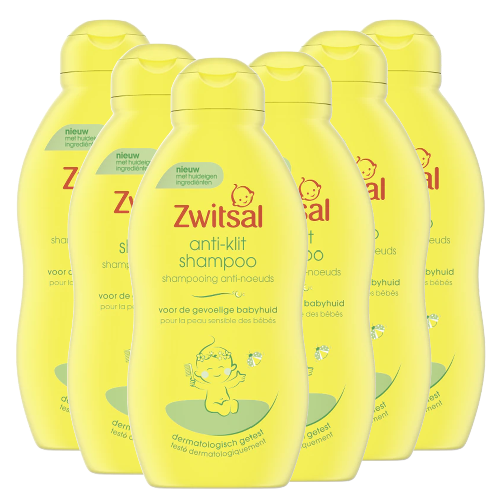  Anti Klit Shampoo - 6 x 200ml - Voordeelverpakking