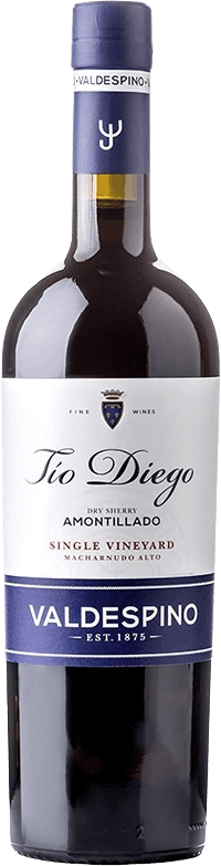 Amontillado Dry Sherry Tio Diego Single Vineyard Marcharnudo Alto