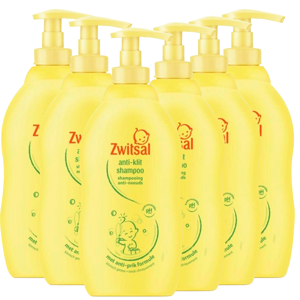  Anti Klit Shampoo - 6 x 400ml - Voordeelverpakking