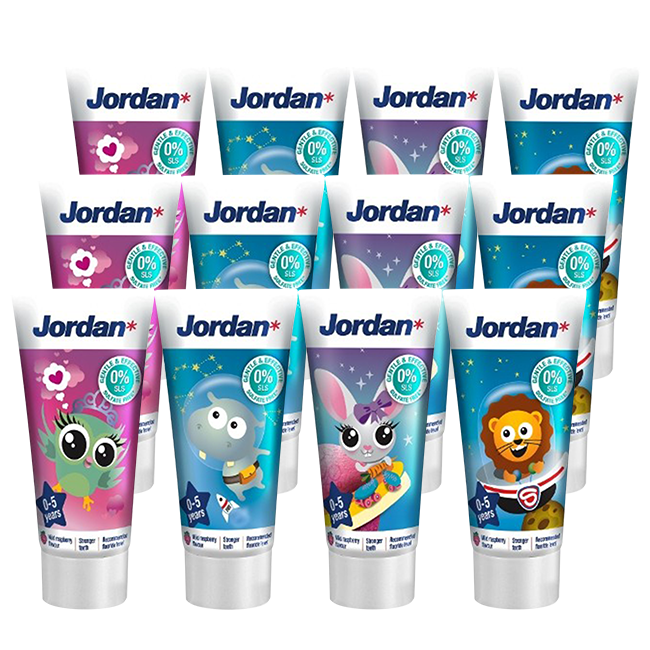 Kids - Tandpasta 0/5 jaar - Milde Fruitsmaak - 3x50ml - Voordeelverpakking