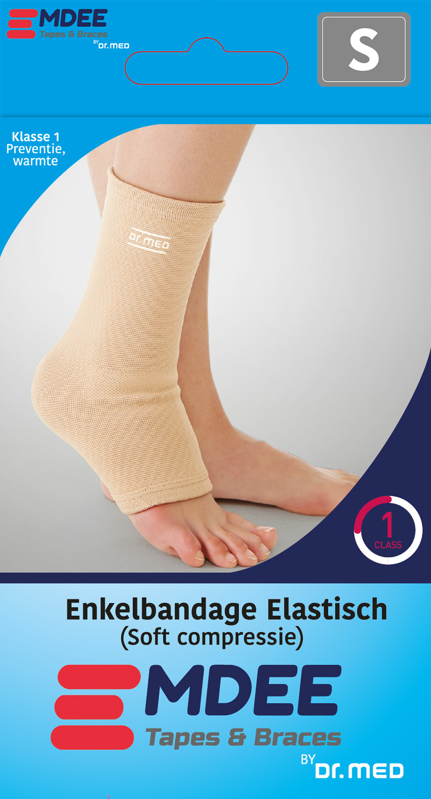Enkelbandage Elastisch Maat S