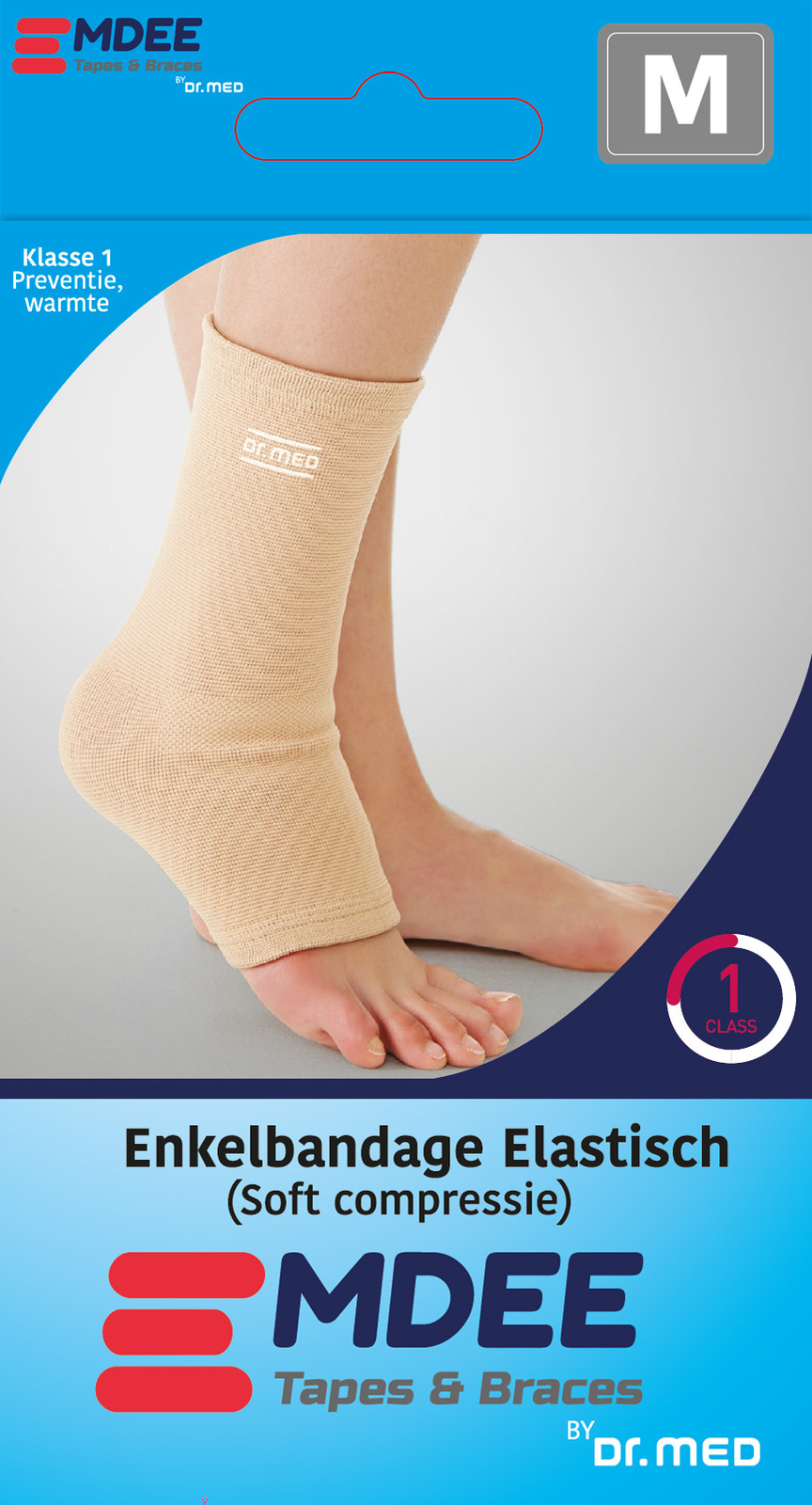 Enkelbandage Elastisch Maat M