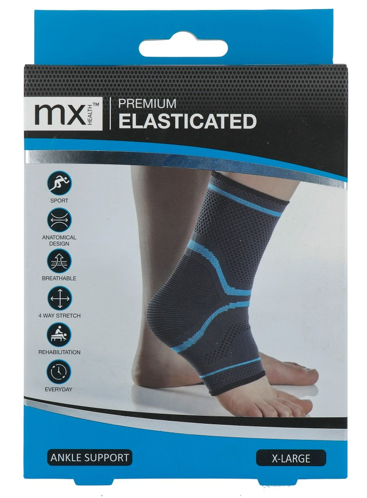 Premium Elasticated Ankle Support XL