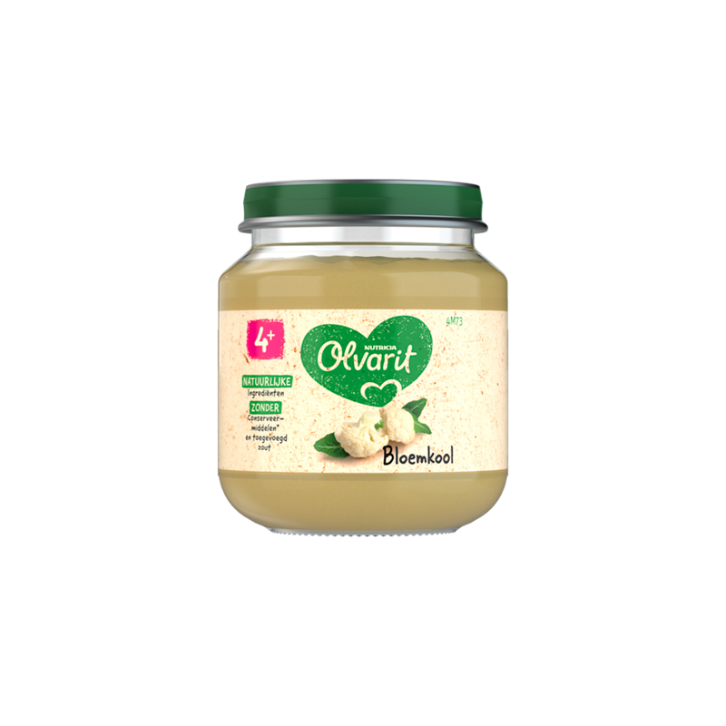  Groentehapje - Bloemkool - 4+ maanden - 125 gr