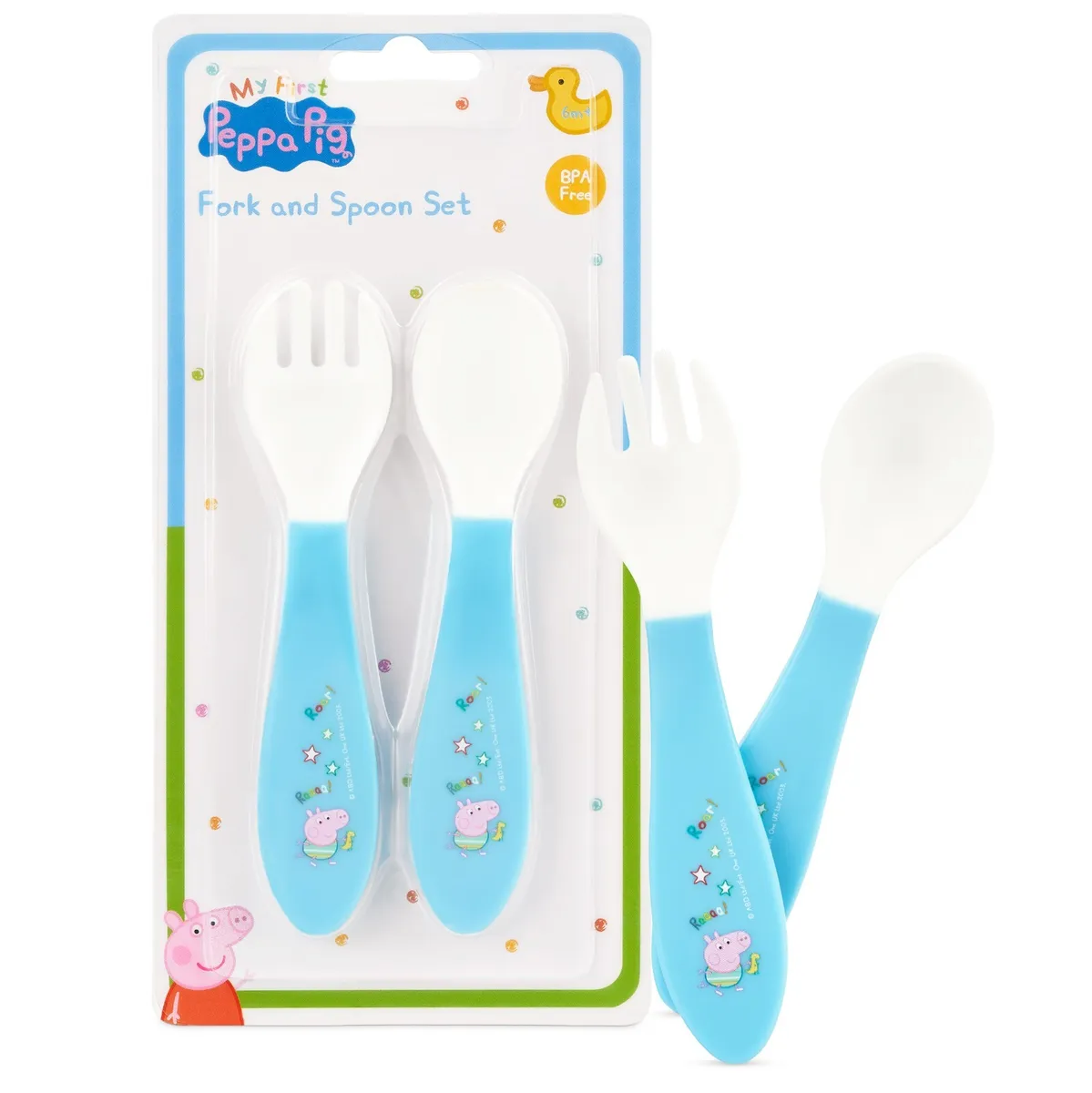  Vork en Lepel - Bestekset - 6+ Maanden