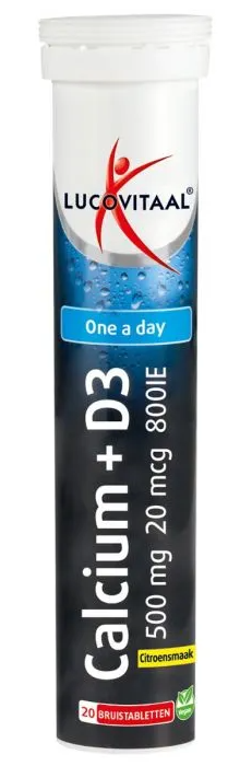 Calcium 500mg & D3 Bruistabletten