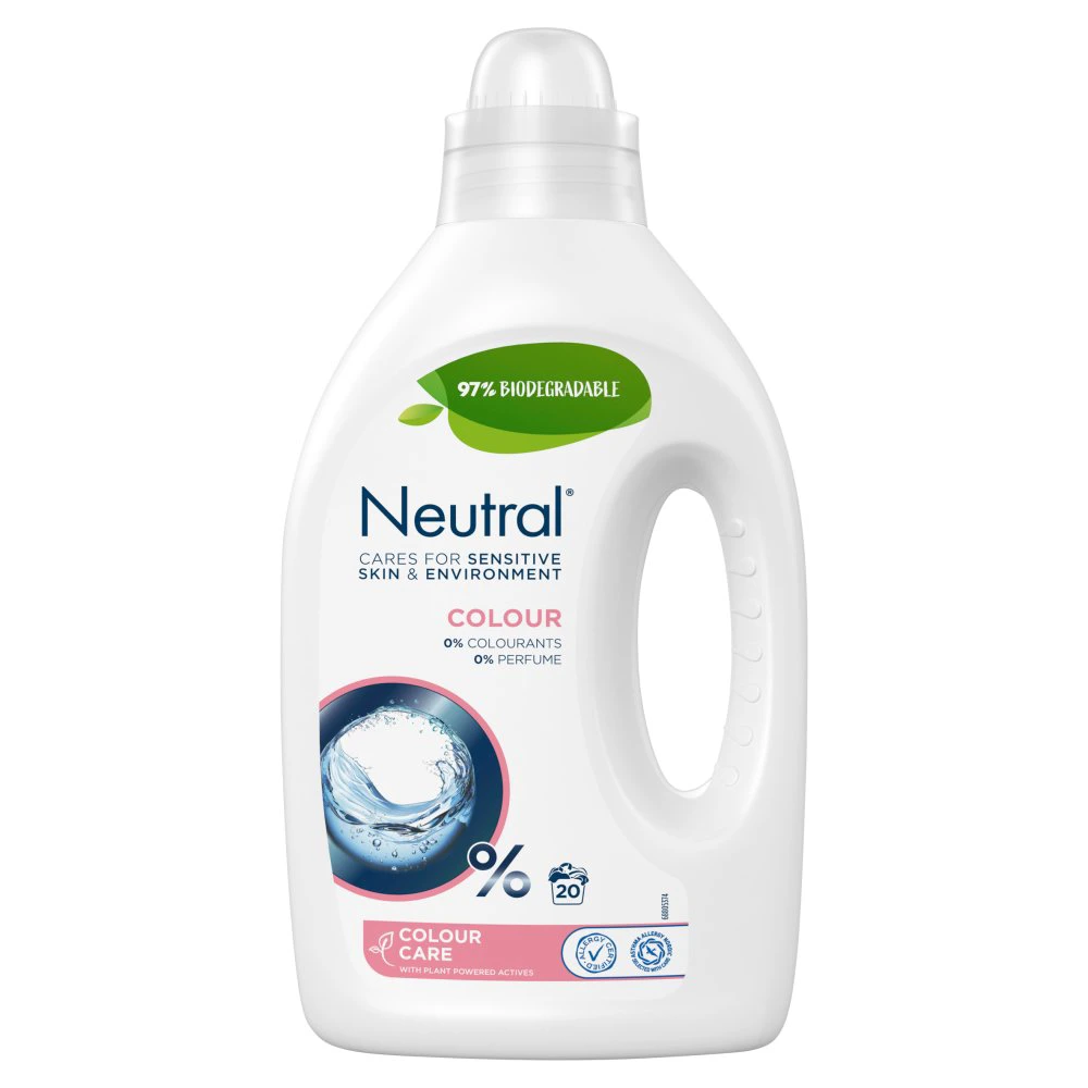  Vloeibaar - Kleur Wasmiddel - 1 Liter - 20 Wasbeurten