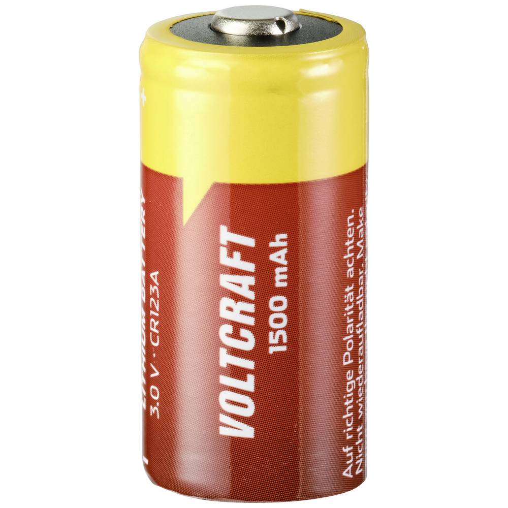 CR123A CR123A Fotobatterij Lithium 1500 mAh 3 V 1 stuk(s)