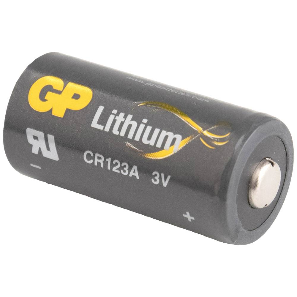 GP CR123AECO043C1 CR123A Fotobatterij Lithium 1400 mAh 3 V 1 stuk(s)
