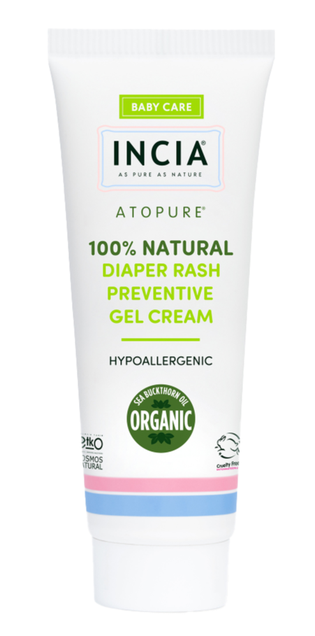 Baby Care Atopure 100% Natural Diaper Rash Gel Cream