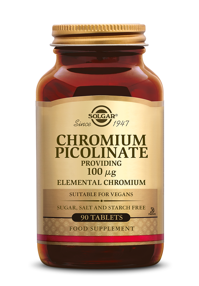 Chromium (Chroom) Picolinate 100 mcg Tabletten