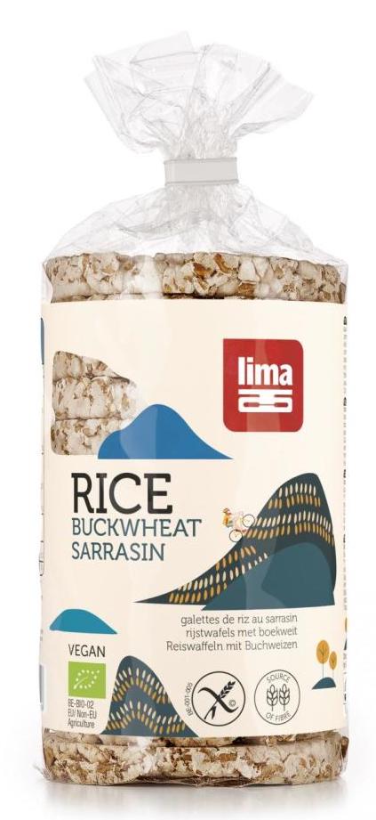 Lima Rijstwafels met Boekweit 100 gram
