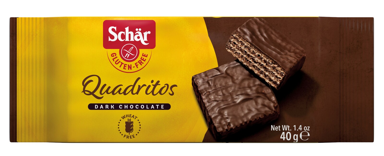 Quadritos Cacao Wafeltjes Glutenvrij